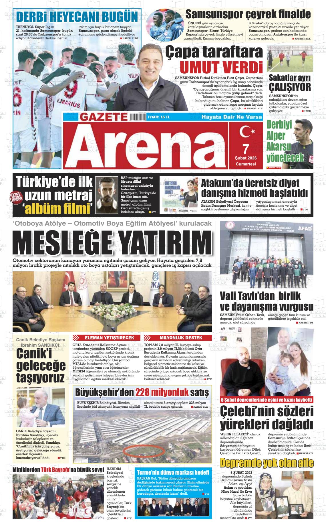 Samsun Gazetearena 07.02.2026