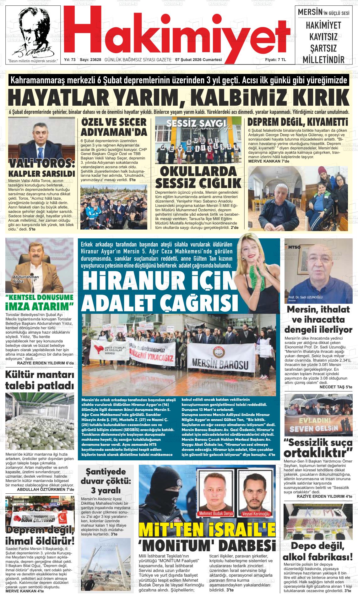 Konya Hakimiyet 07.02.2026