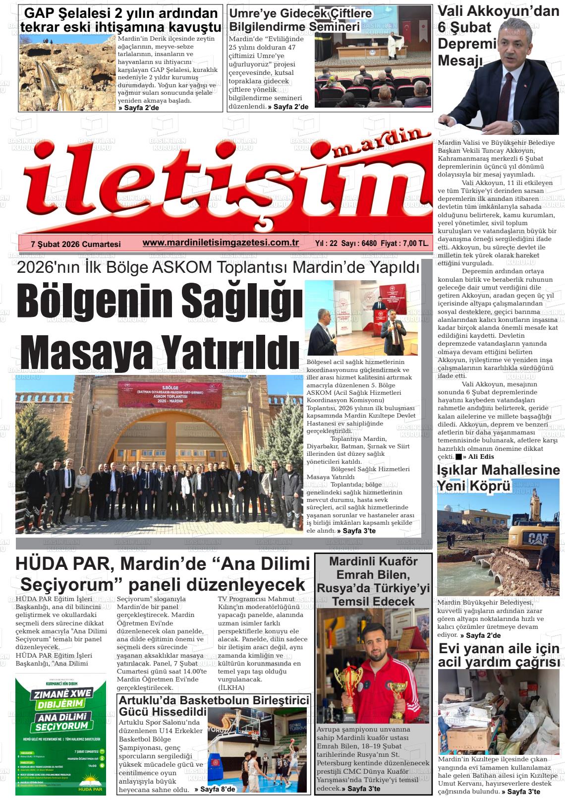 Mardin Iletisim 07.02.2026