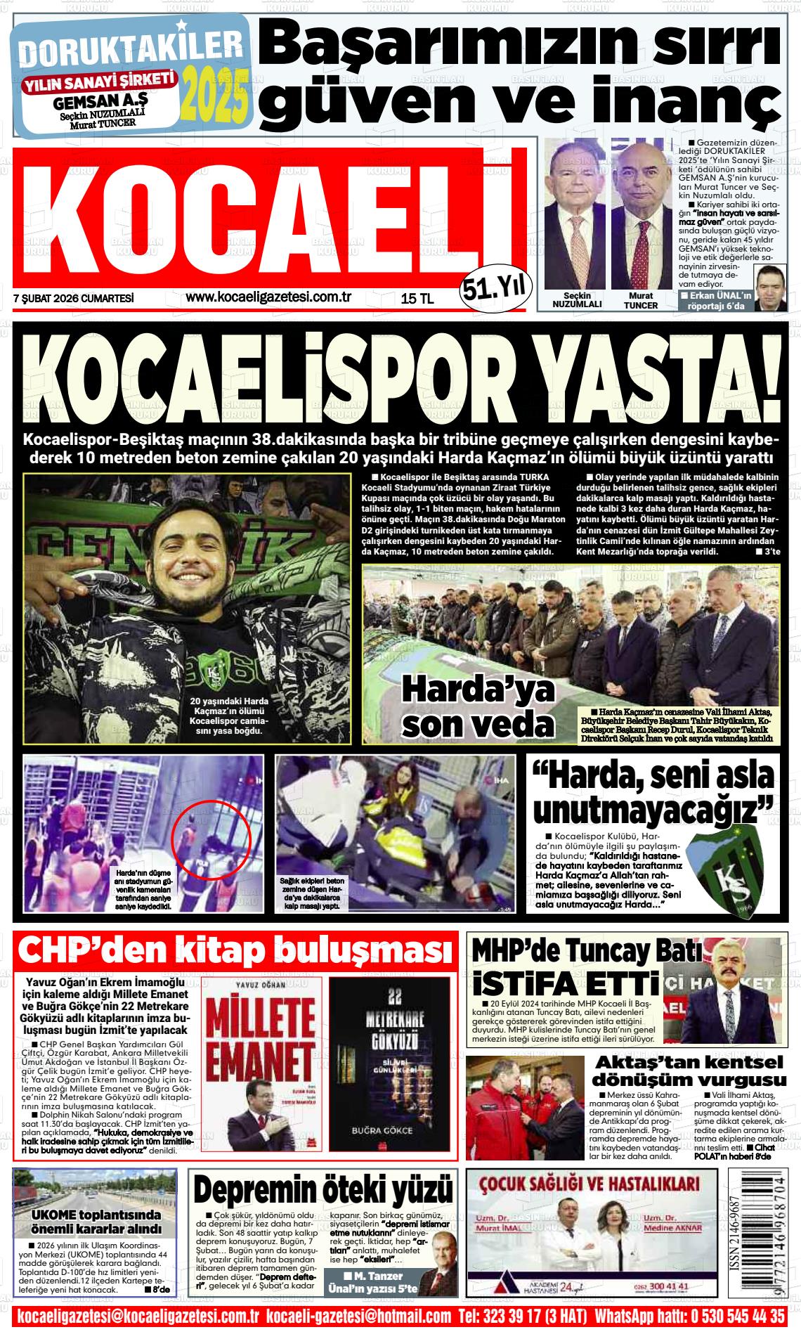 Kocaeli 07.02.2026