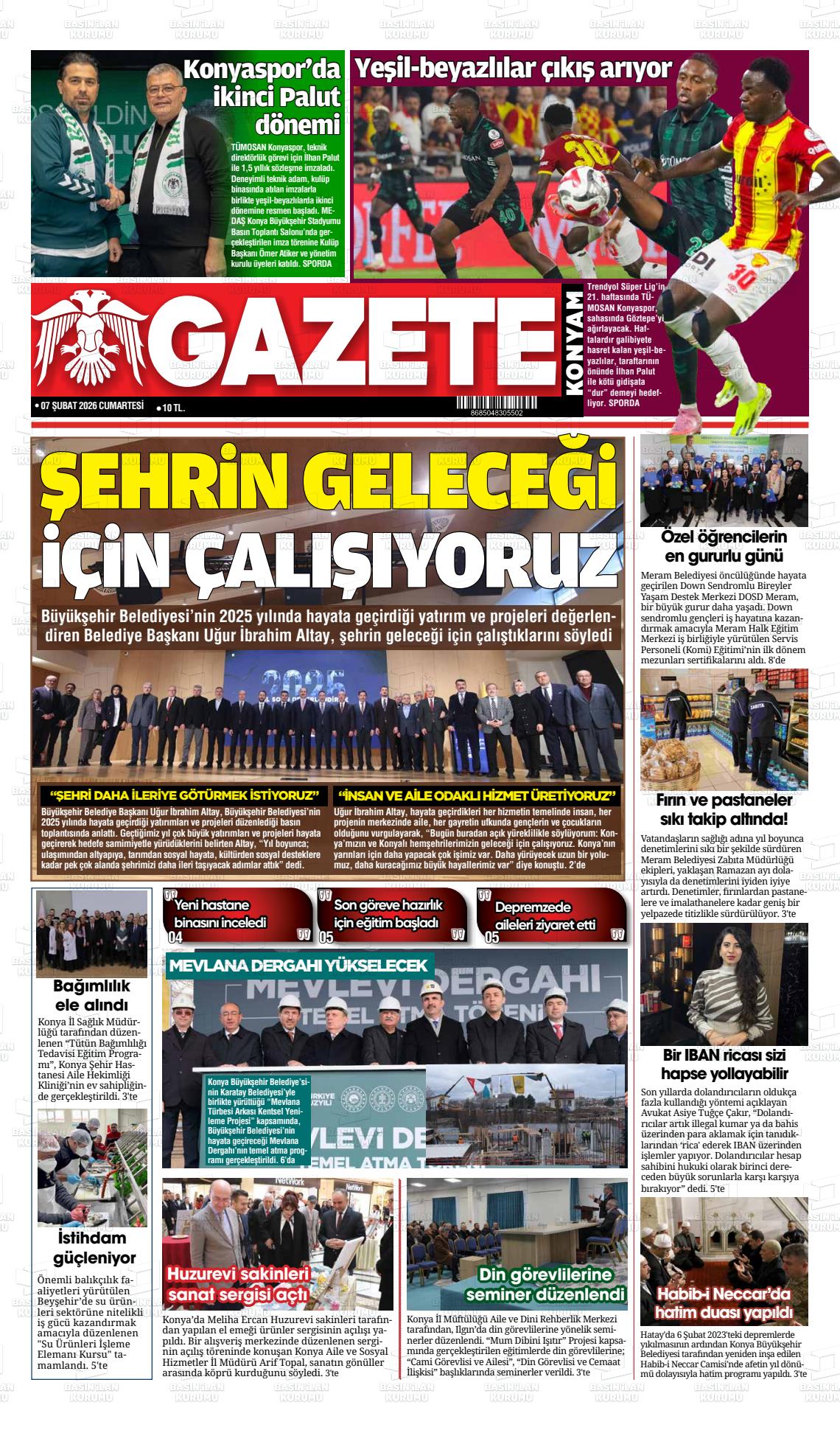 Konya Yenigun 07.02.2026