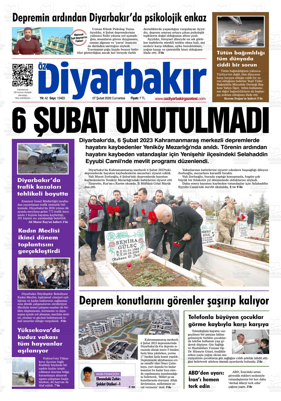 Diyarbakir Oz 07.02.2026