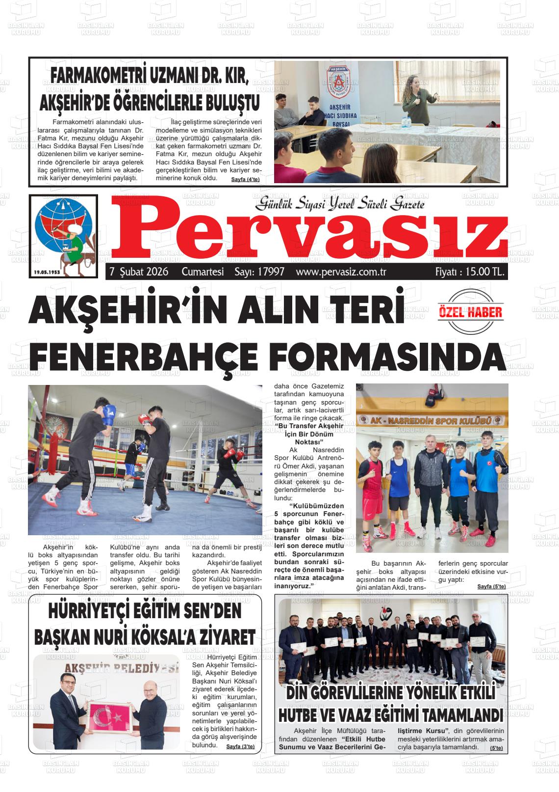 Konya Pervasiz 07.02.2026
