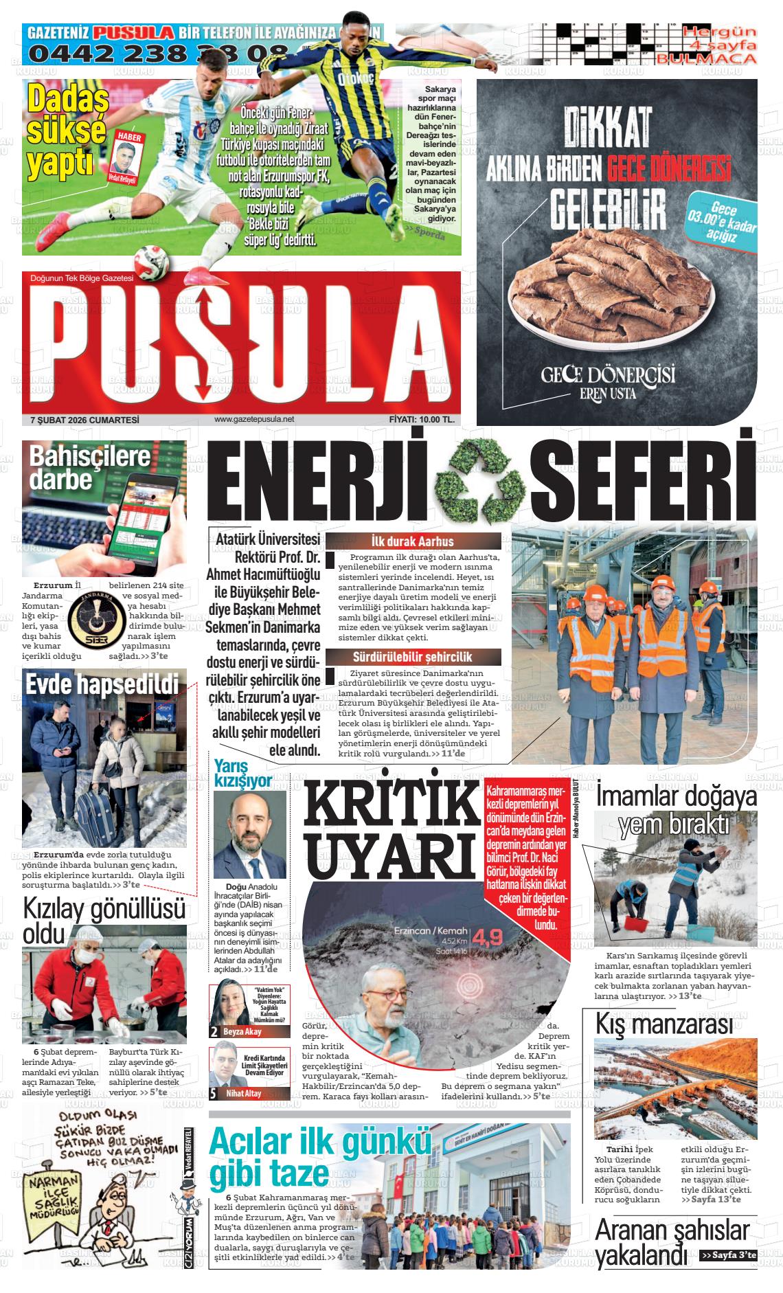 Zonguldak Pusula 07.02.2026
