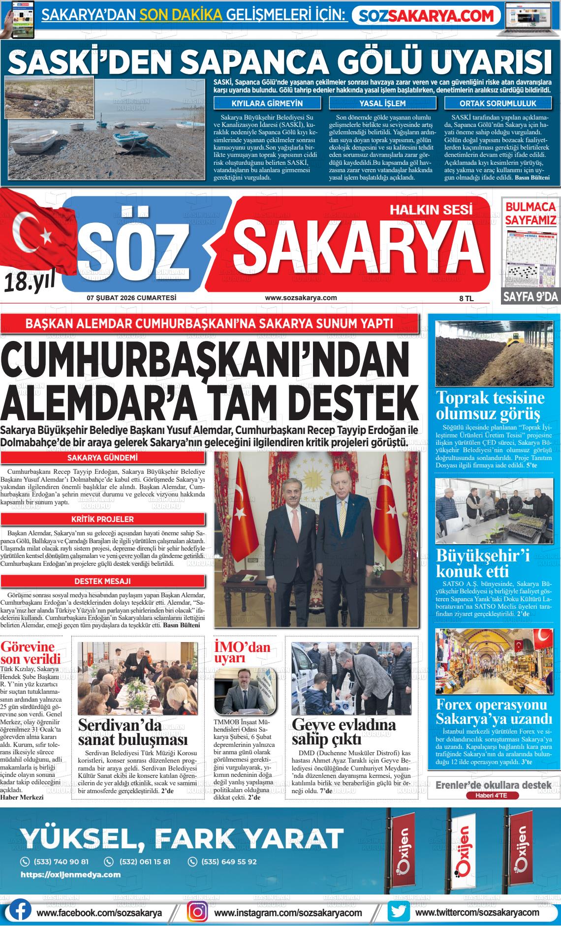 Sakarya Halk 07.02.2026