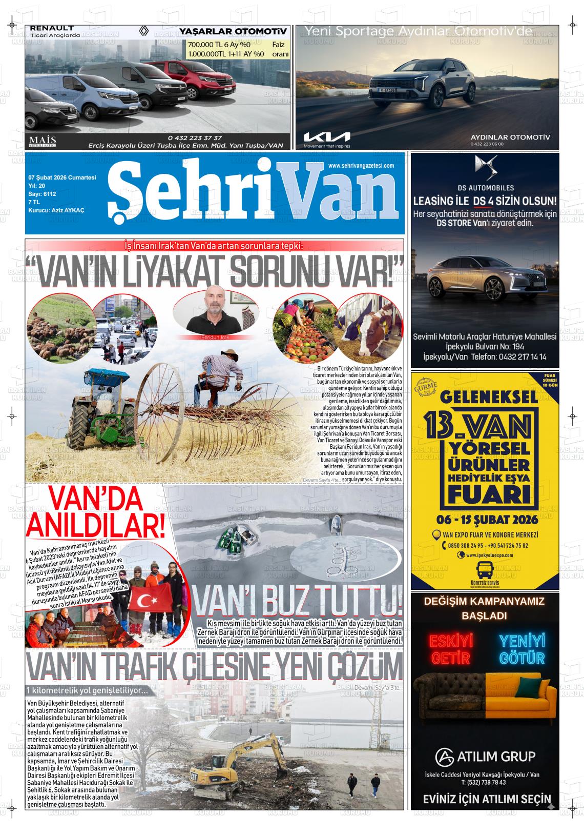 Van Sehri 07.02.2026