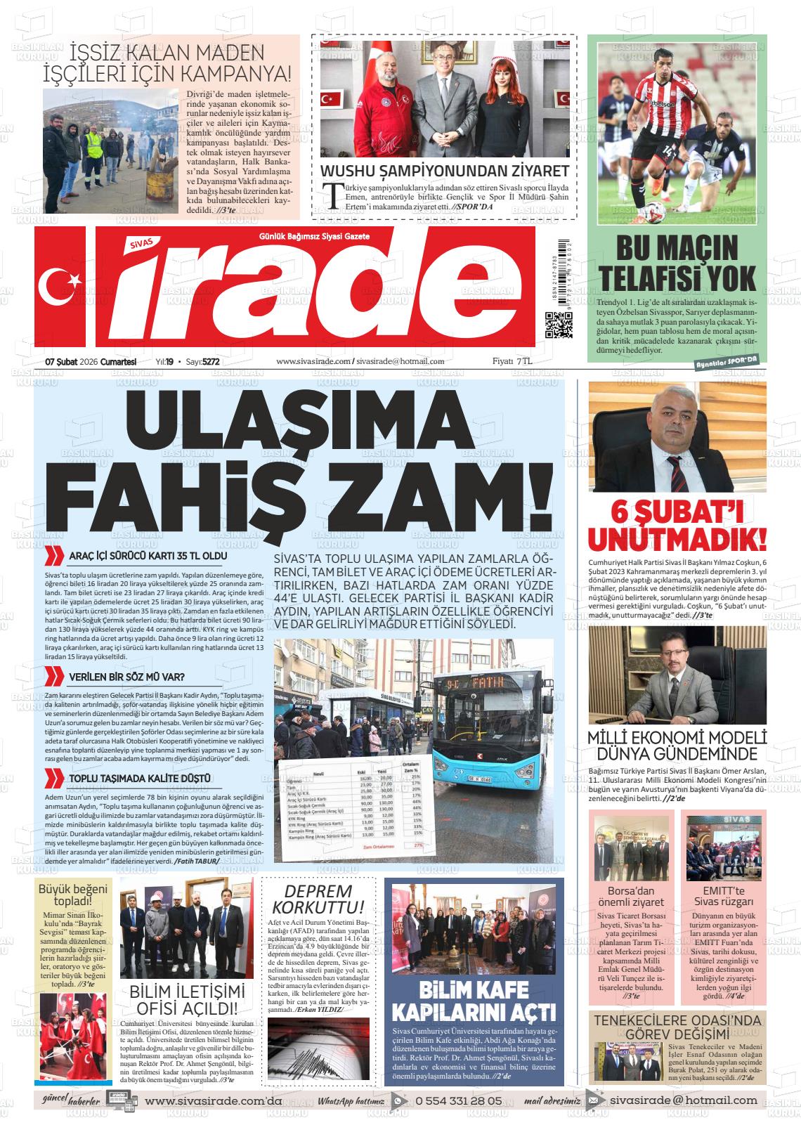 Sivas Irade 07.02.2026