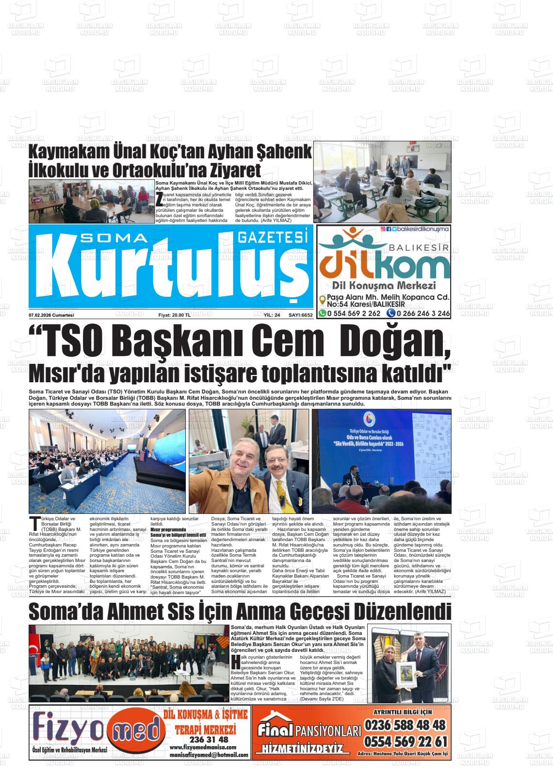 Manisa Somagundem 07.02.2026