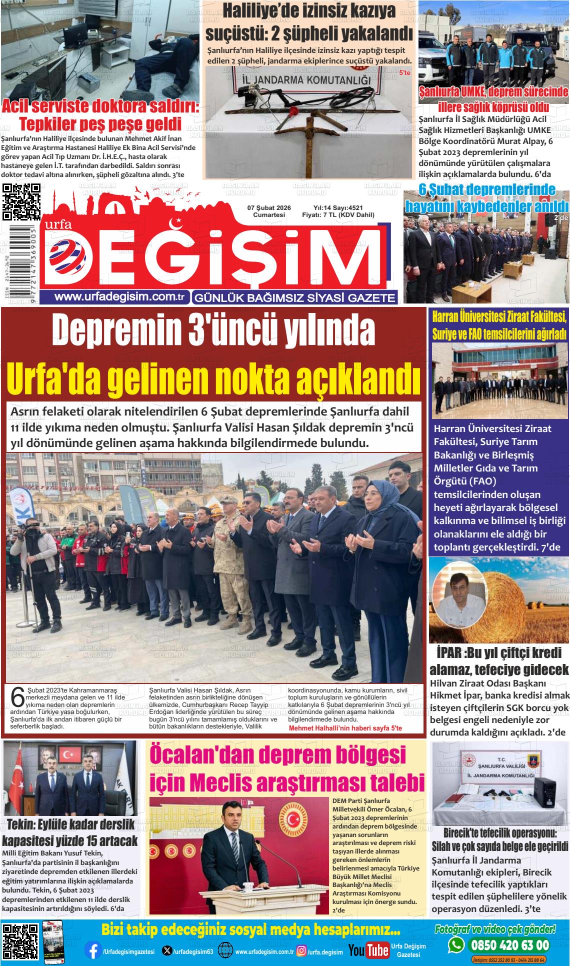 Sanliurfa Urfastar 07.02.2026