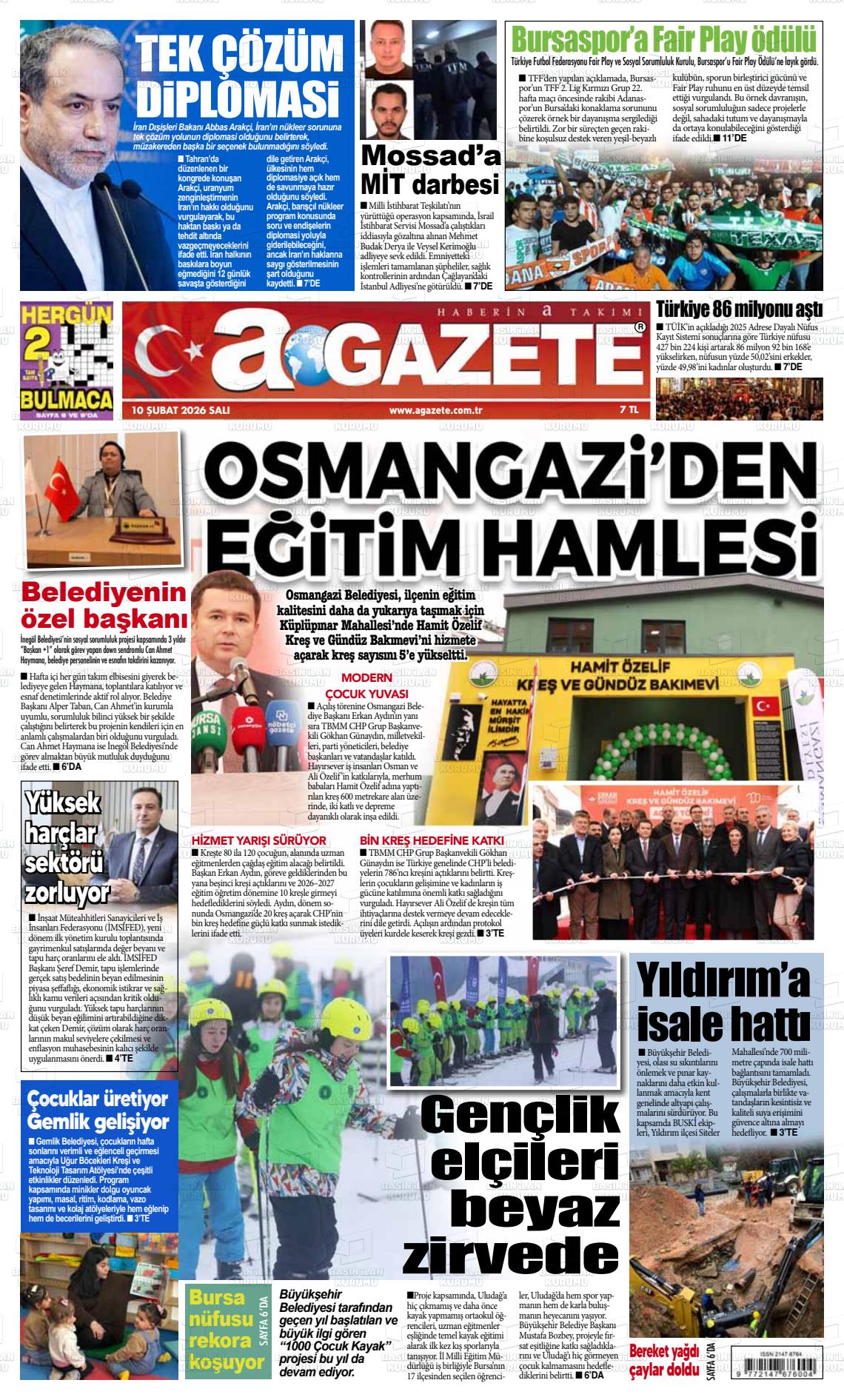 Bursa Agazete 10.02.2026