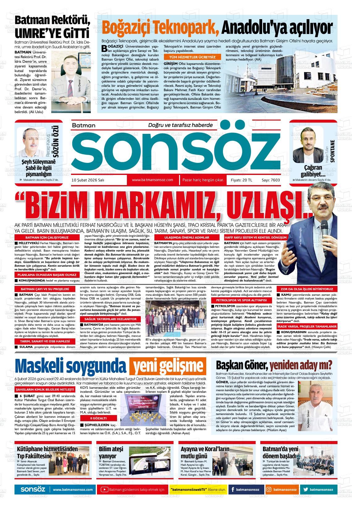 Batman Sonsoz 10.02.2026