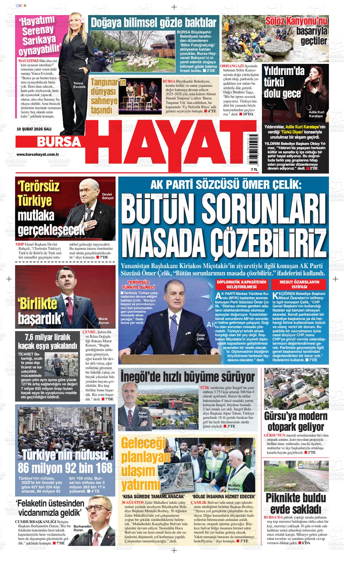 Bursa Hayat 10.02.2026