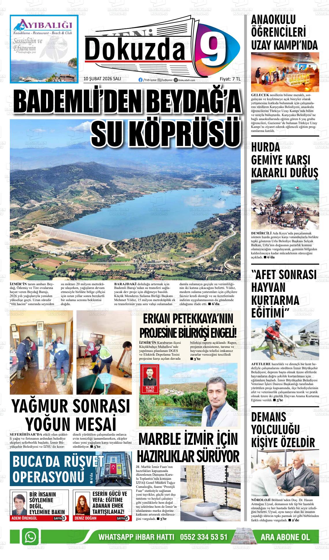 Izmir Buyuktorbali 10.02.2026