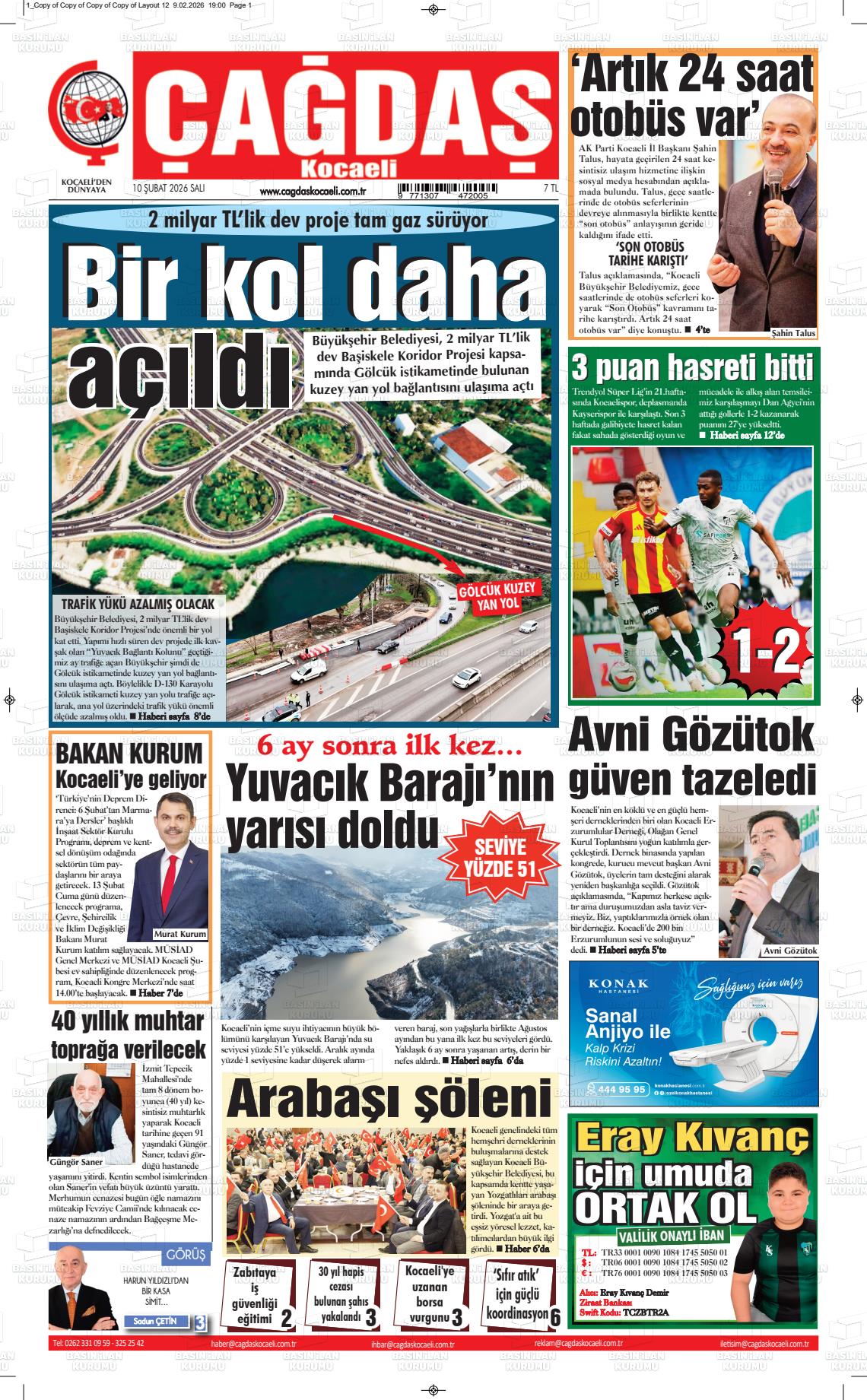 Kocaeli Cagdas 10.02.2026