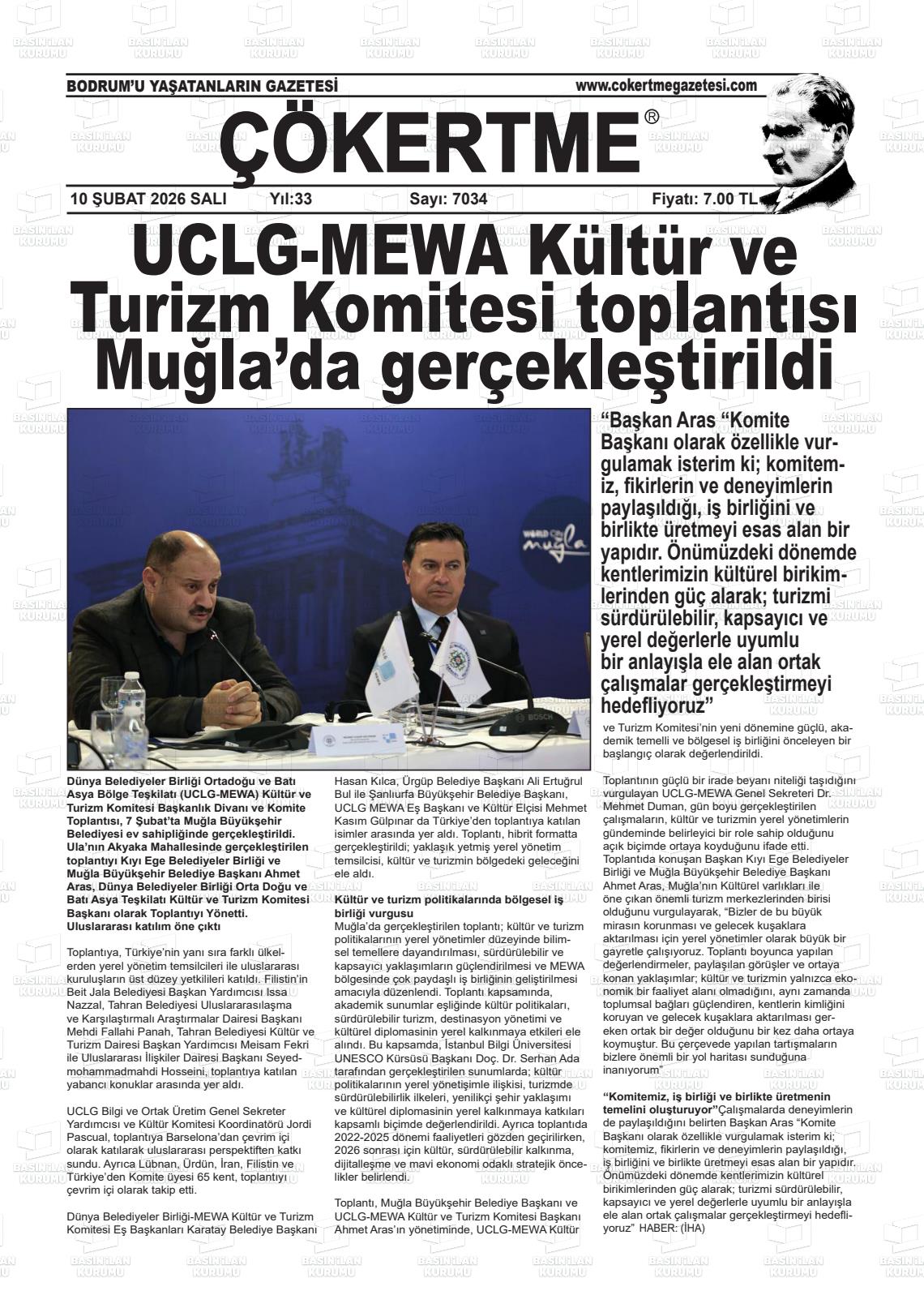 Mugla Cokertme 10.02.2026