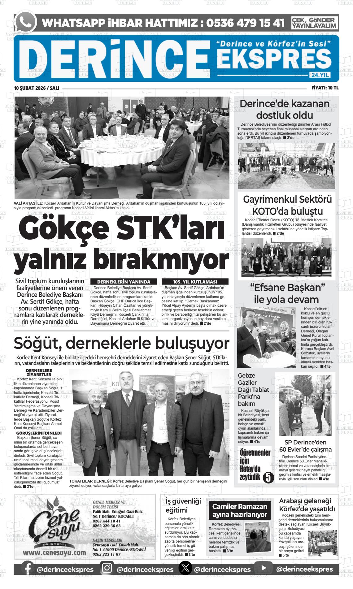 Kocaeli Derinceekspres 10.02.2026