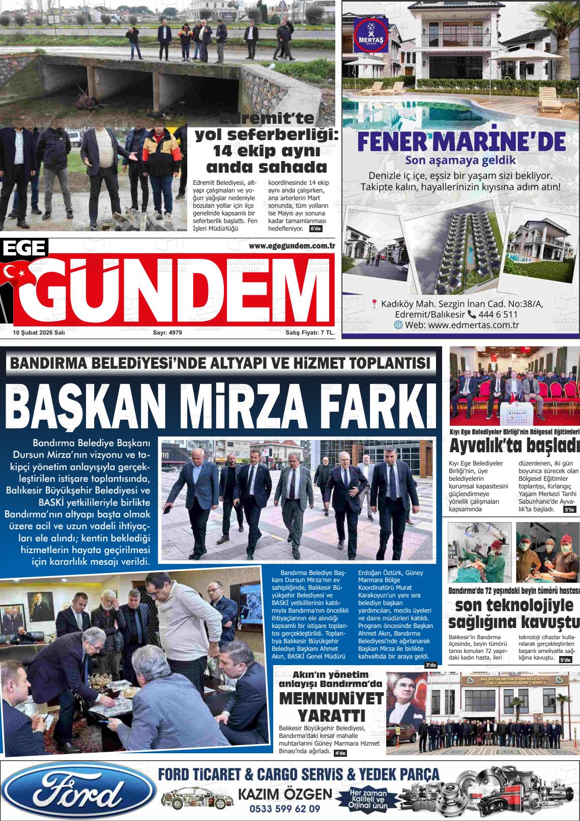 Balikesir Egegundem 10.02.2026