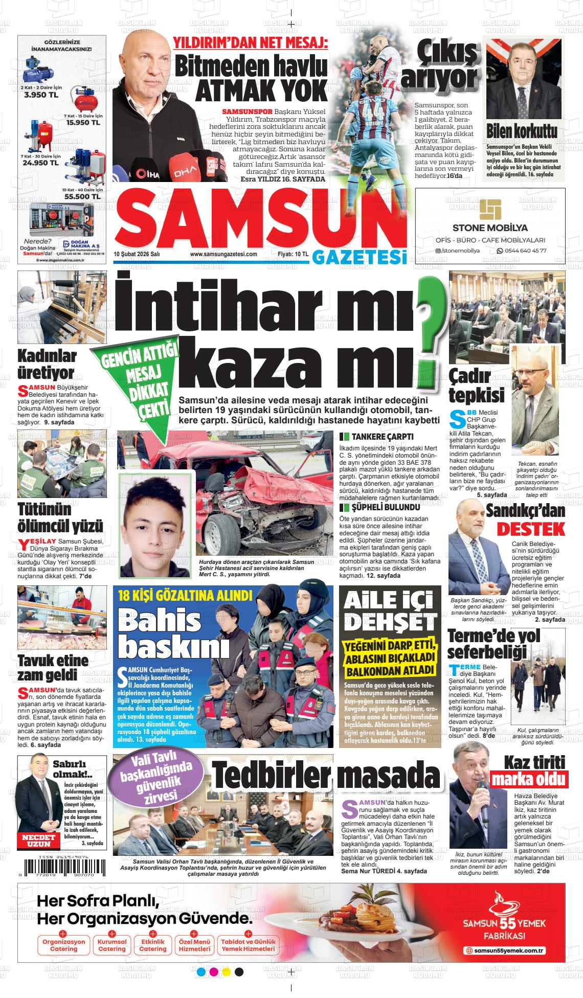 Samsun Ekip 10.02.2026