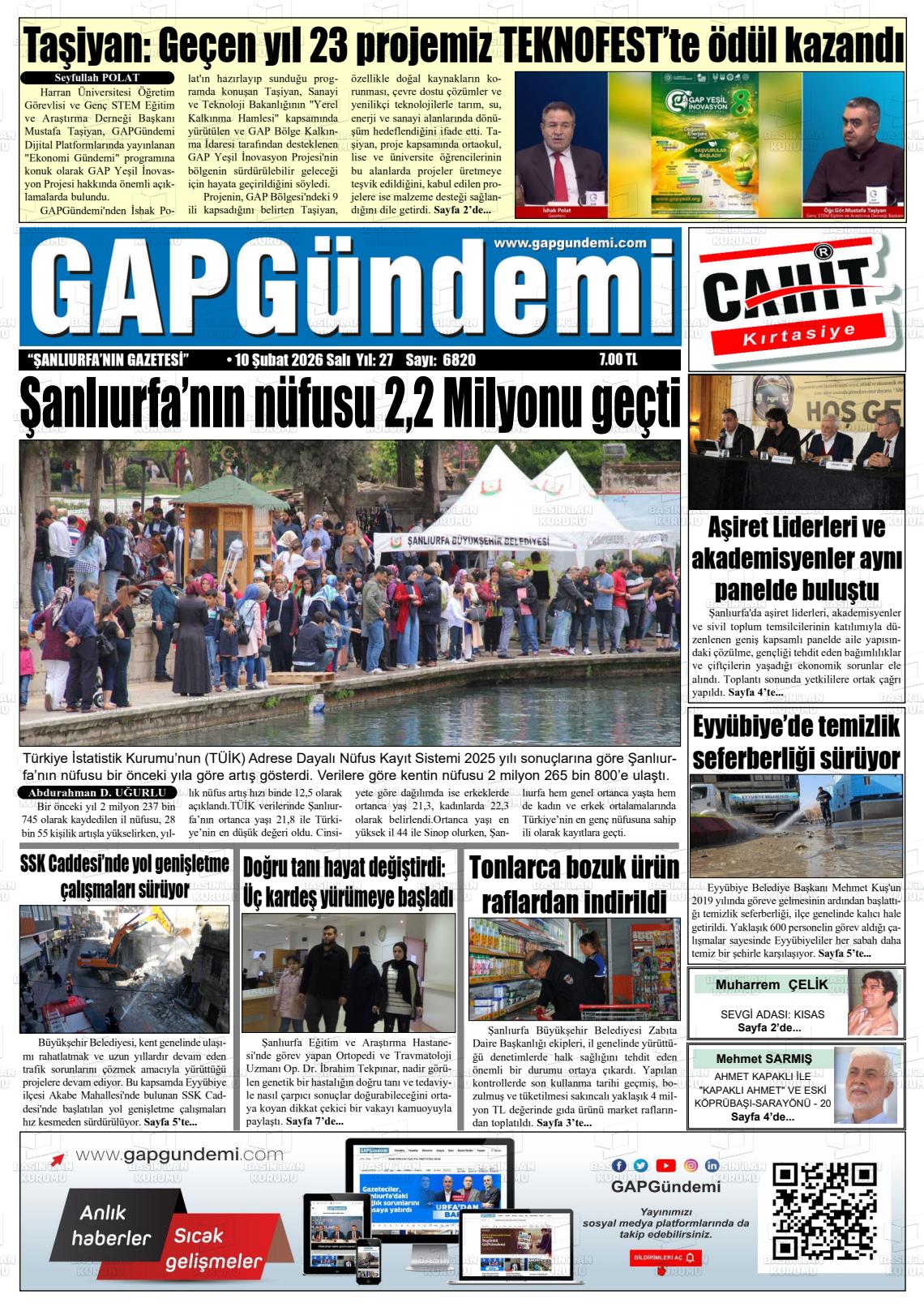Sanliurfa Gapgundemi 10.02.2026