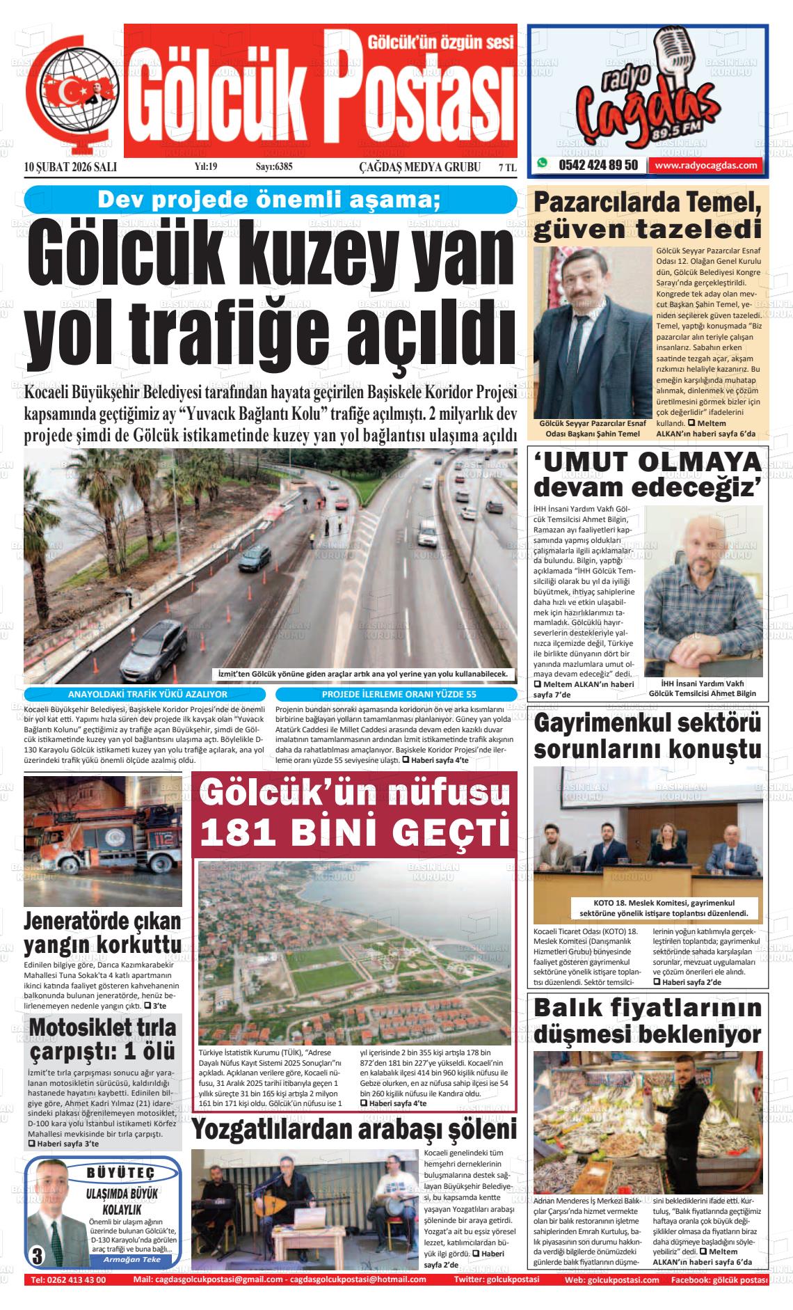 Kocaeli Golcukpostasi 10.02.2026