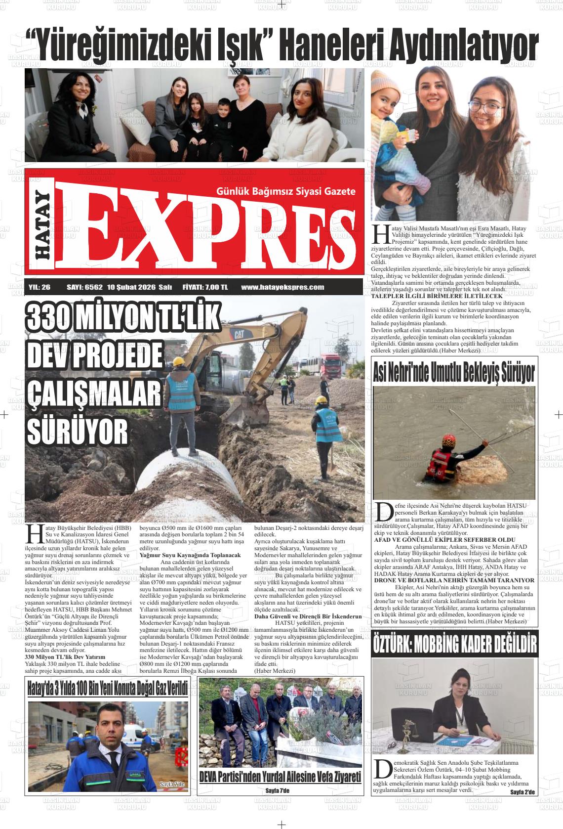 Hatay Expres 10.02.2026