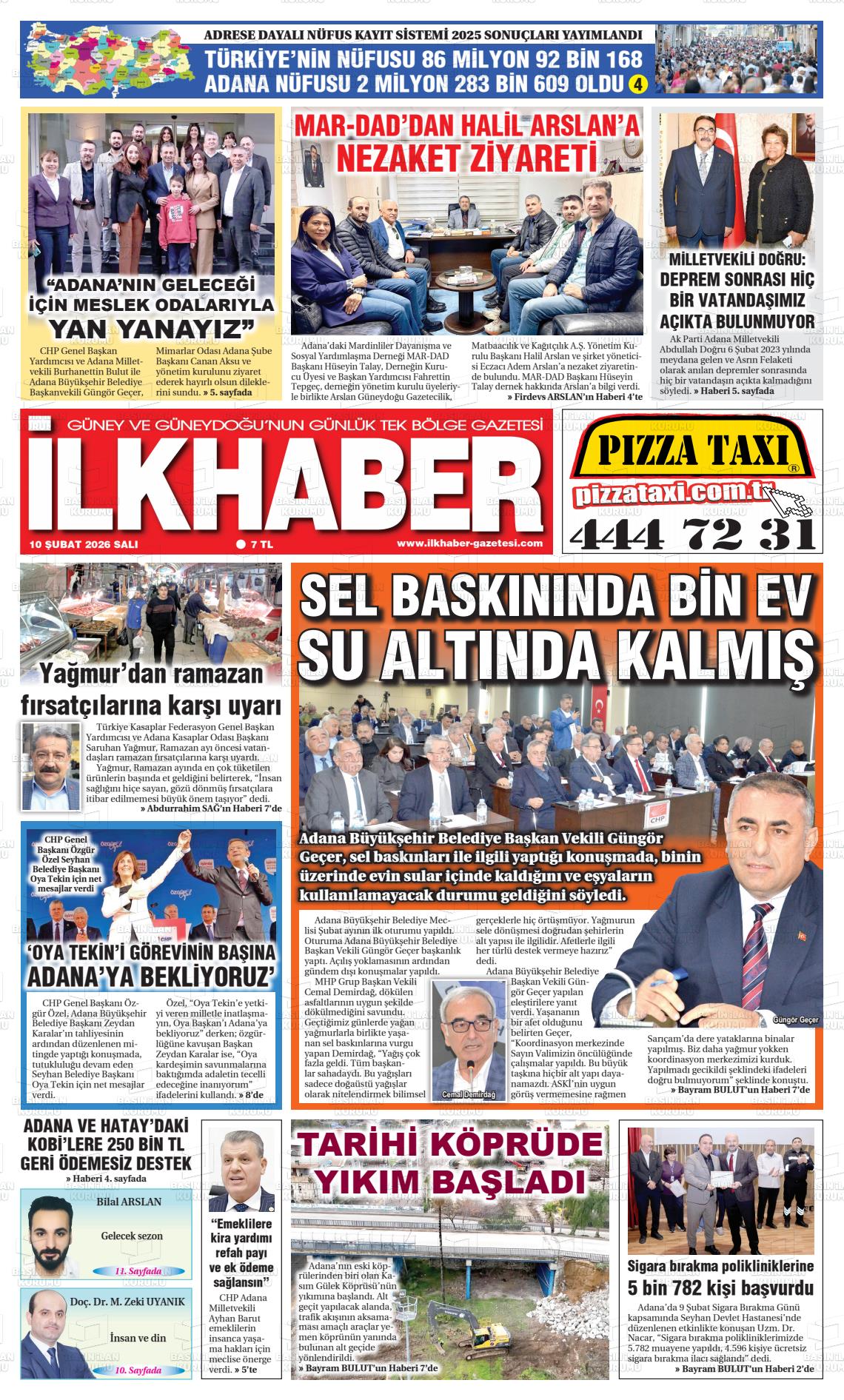Adana Ilkhaber 10.02.2026