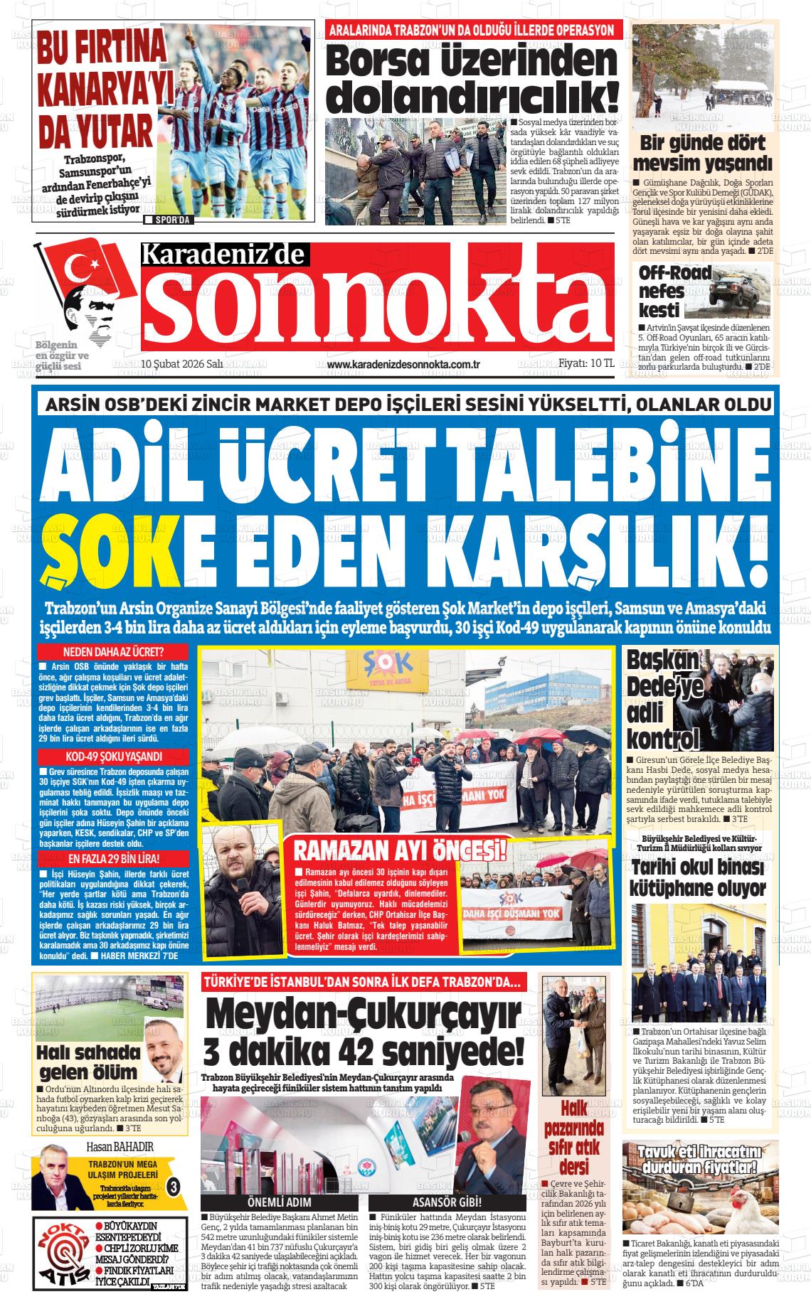 Trabzon Karadenizdesonnokta 10.02.2026