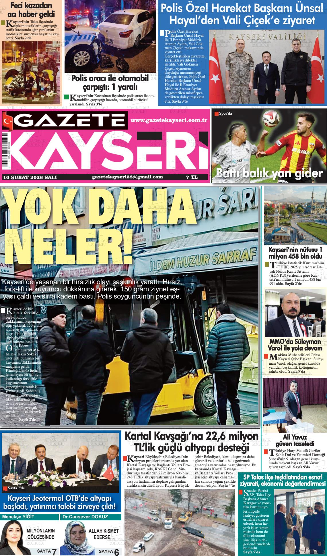 Kayseri Haber 38 10.02.2026