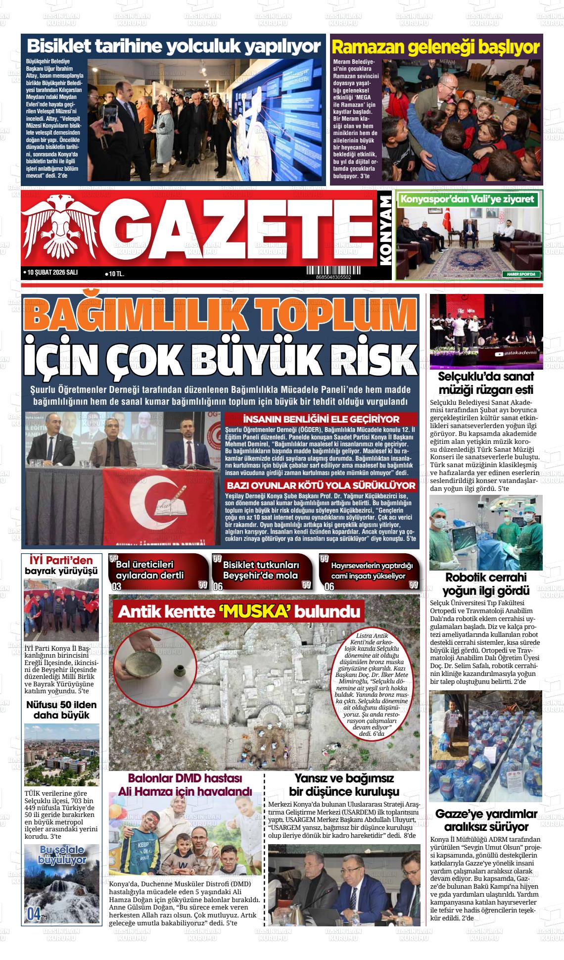 Konya Yenigun 10.02.2026