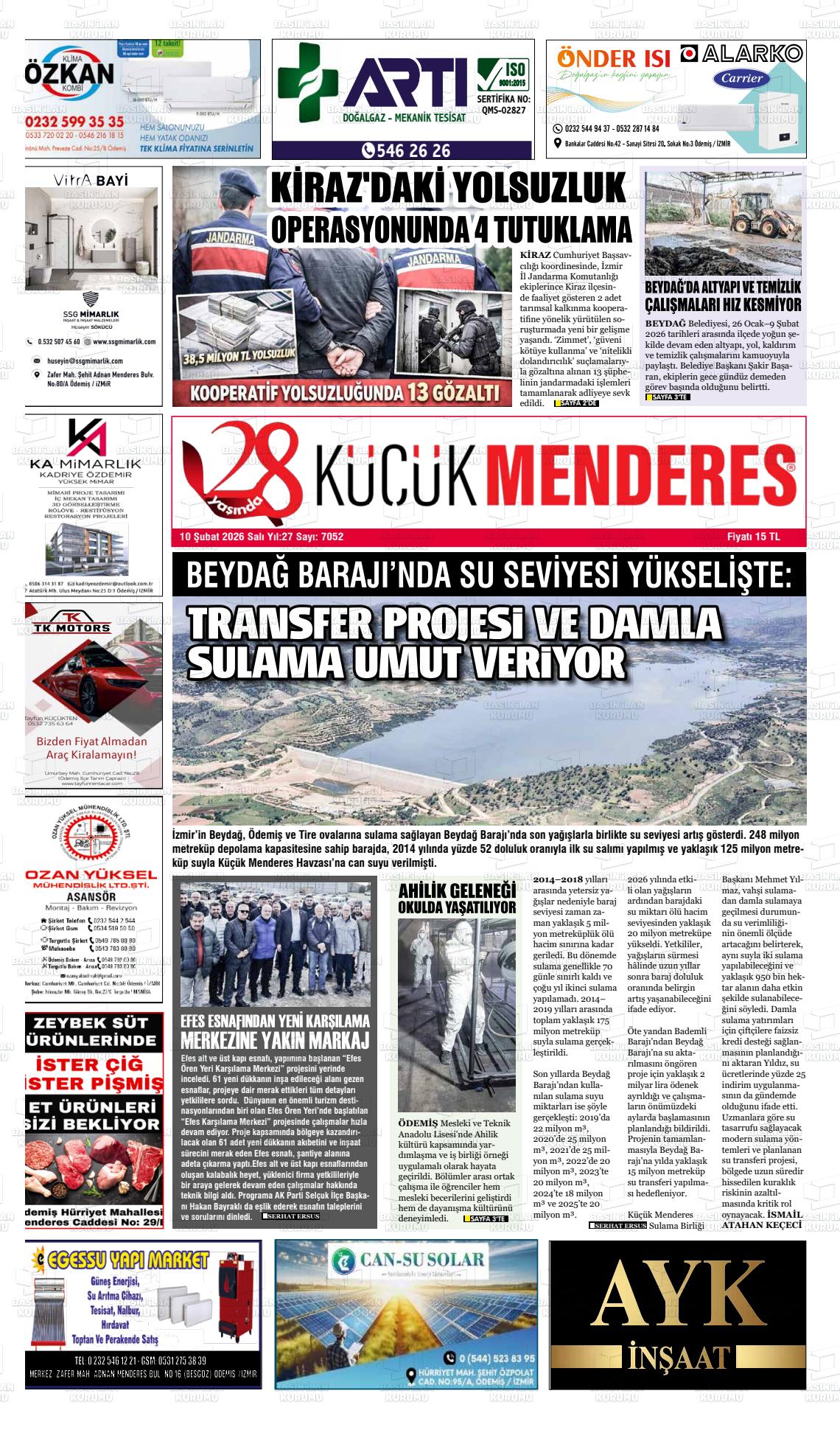 Izmir Kucukmenderes 10.02.2026