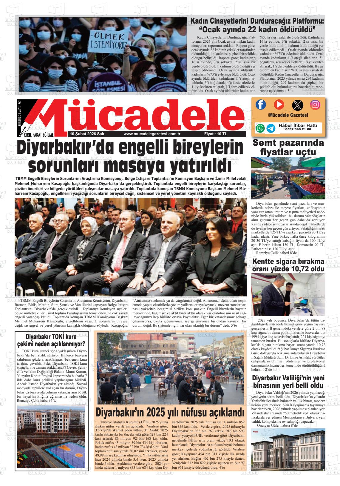 Diyarbakir Mucadele 10.02.2026