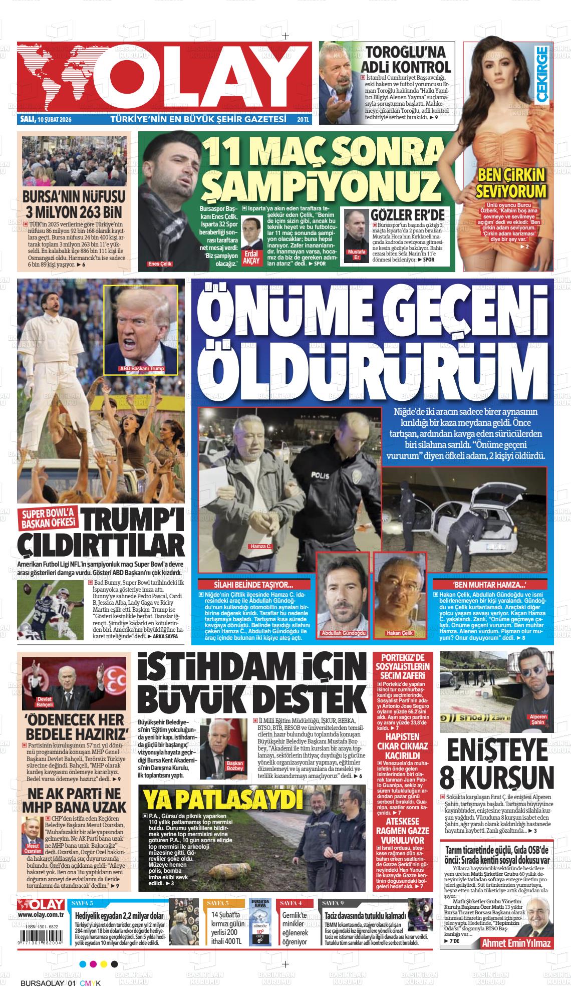 Hatay Olay 10.02.2026