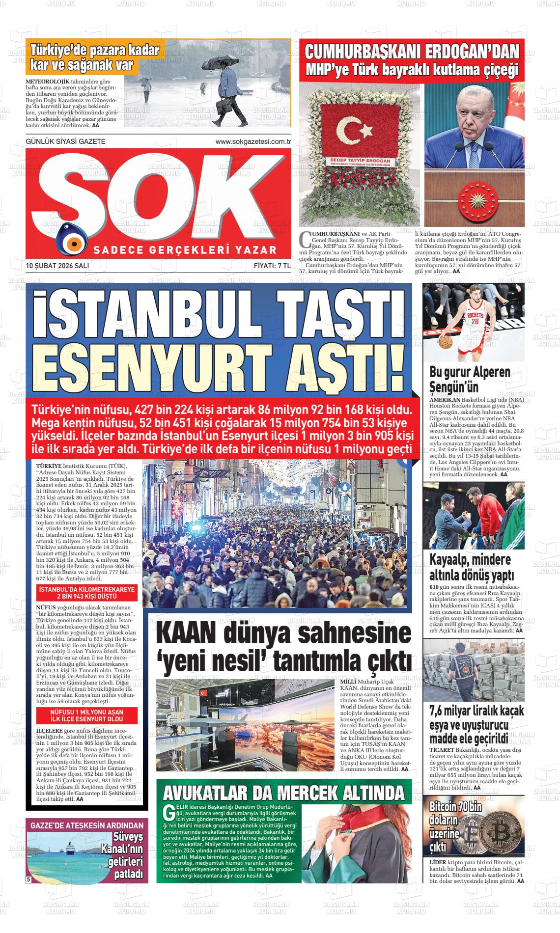 Istanbul Sok 10.02.2026