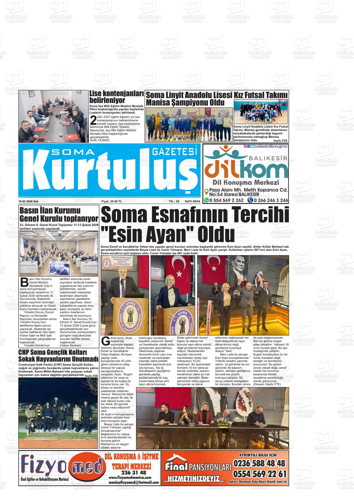 Manisa Somagundem 10.02.2026