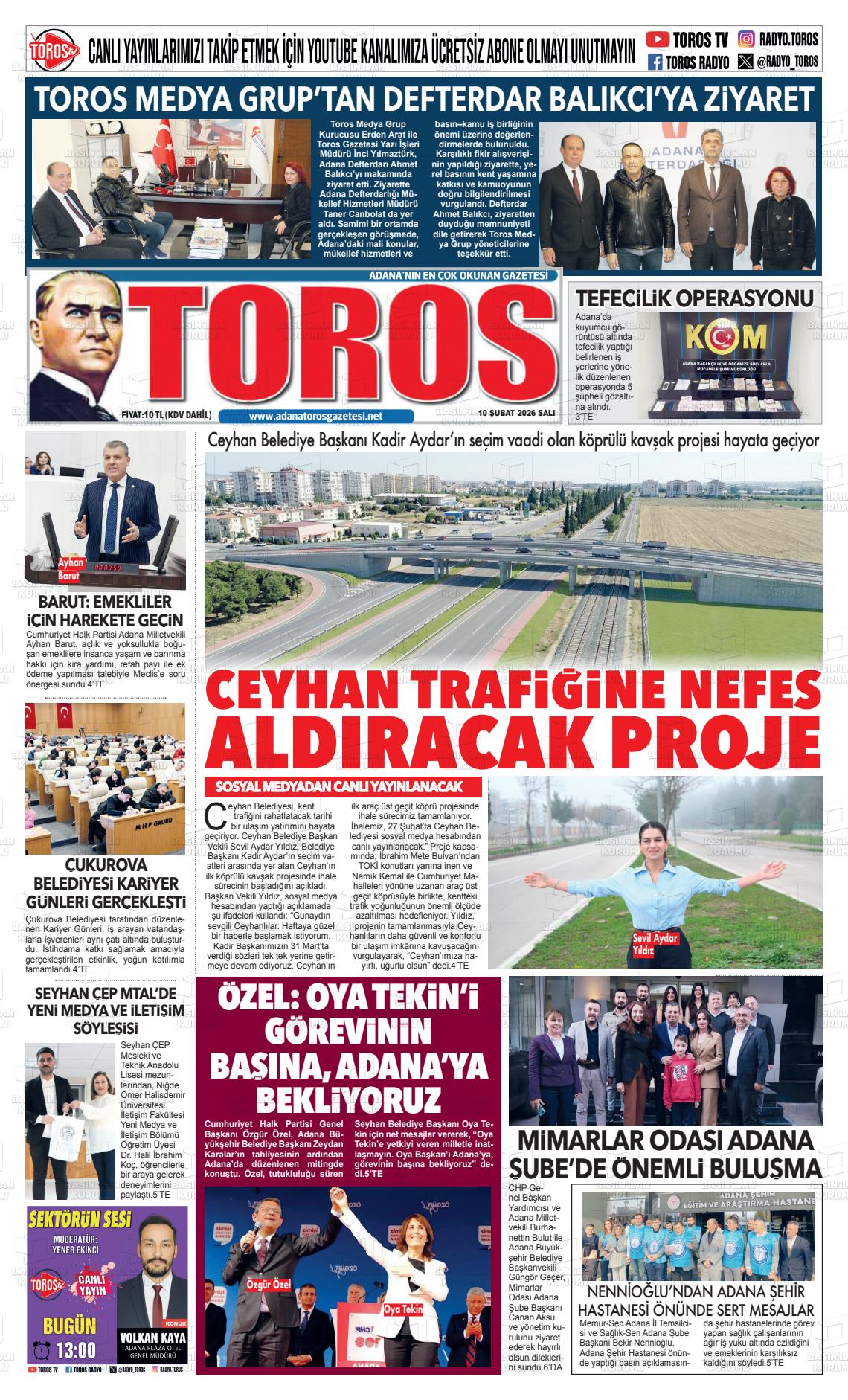 Antalya Toros 10.02.2026