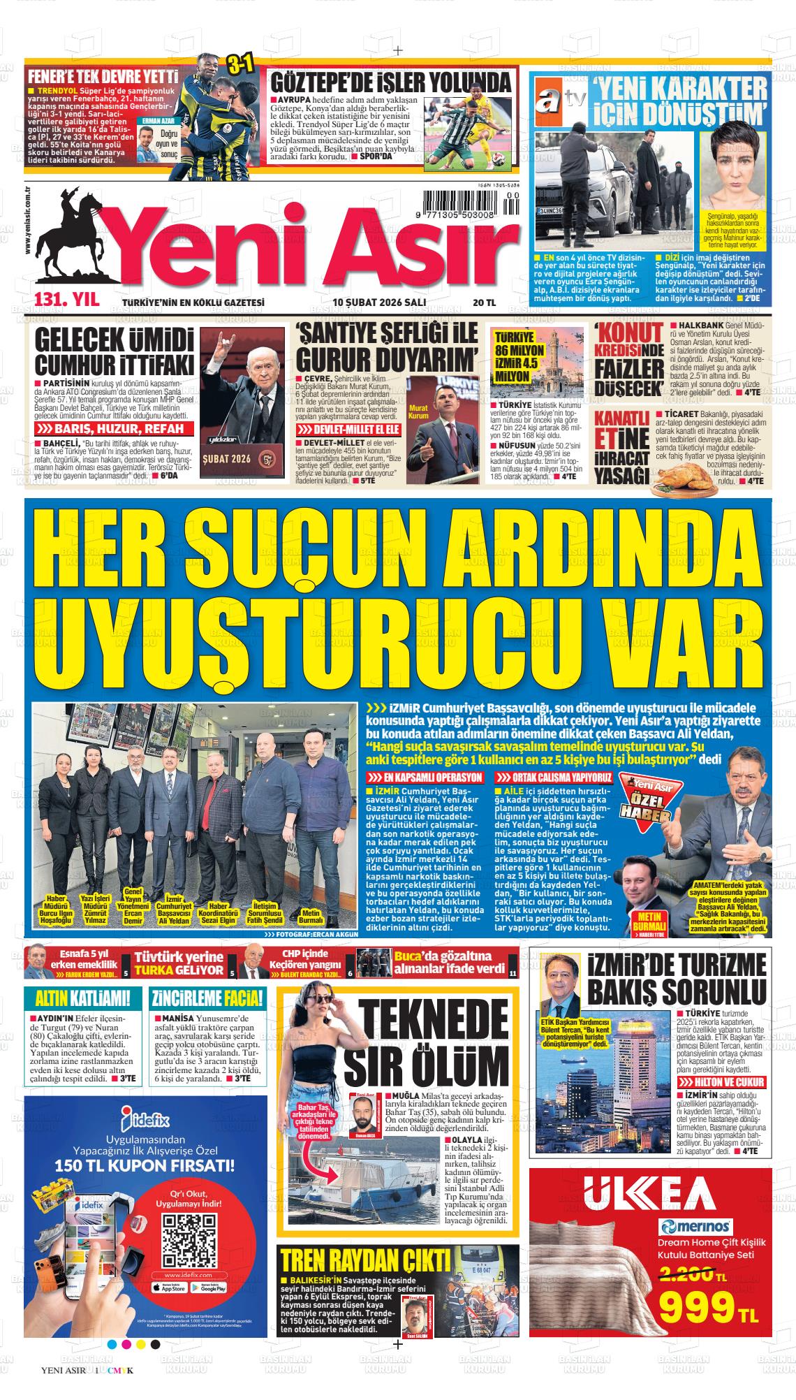 Izmir Yeniasir 10.02.2026