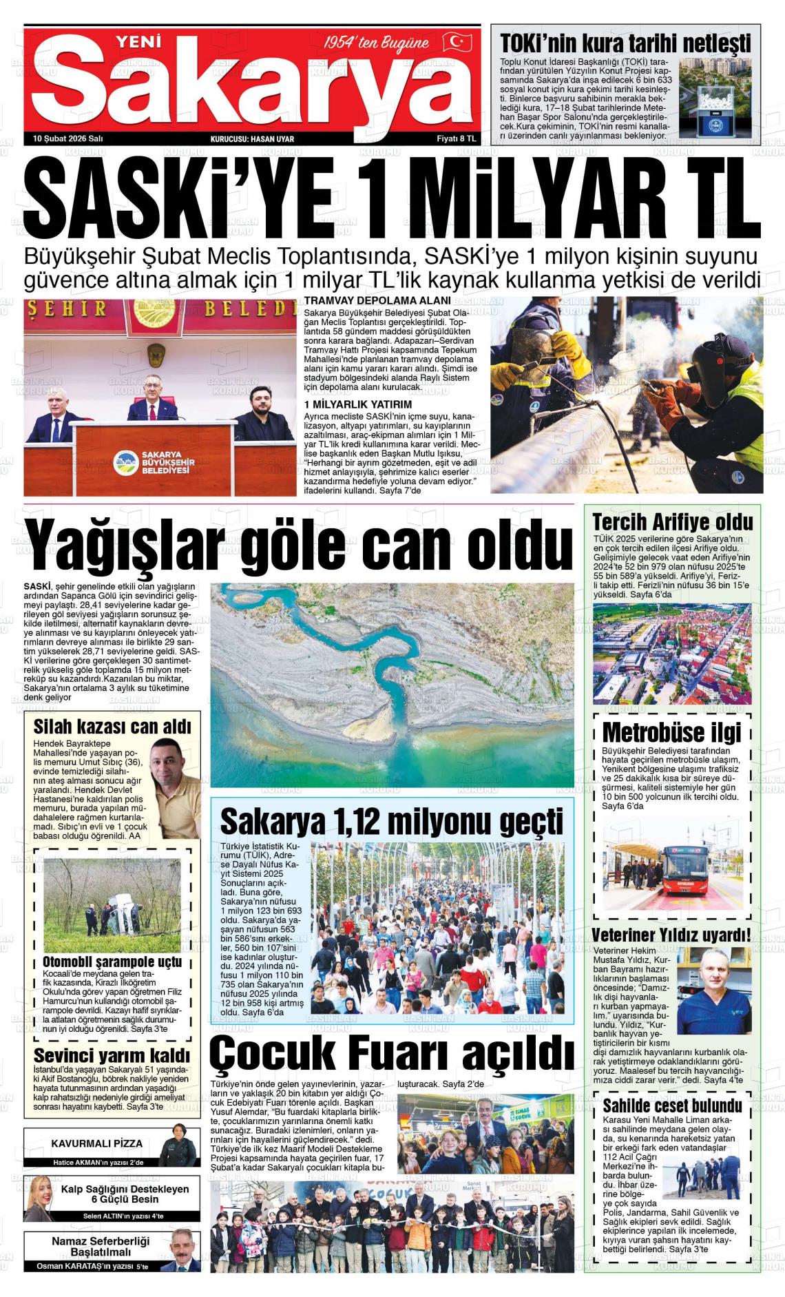 Sakarya Yeni 10.02.2026