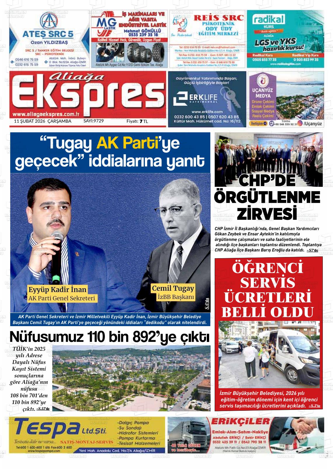 Izmir Aliagaekspres 11.02.2026