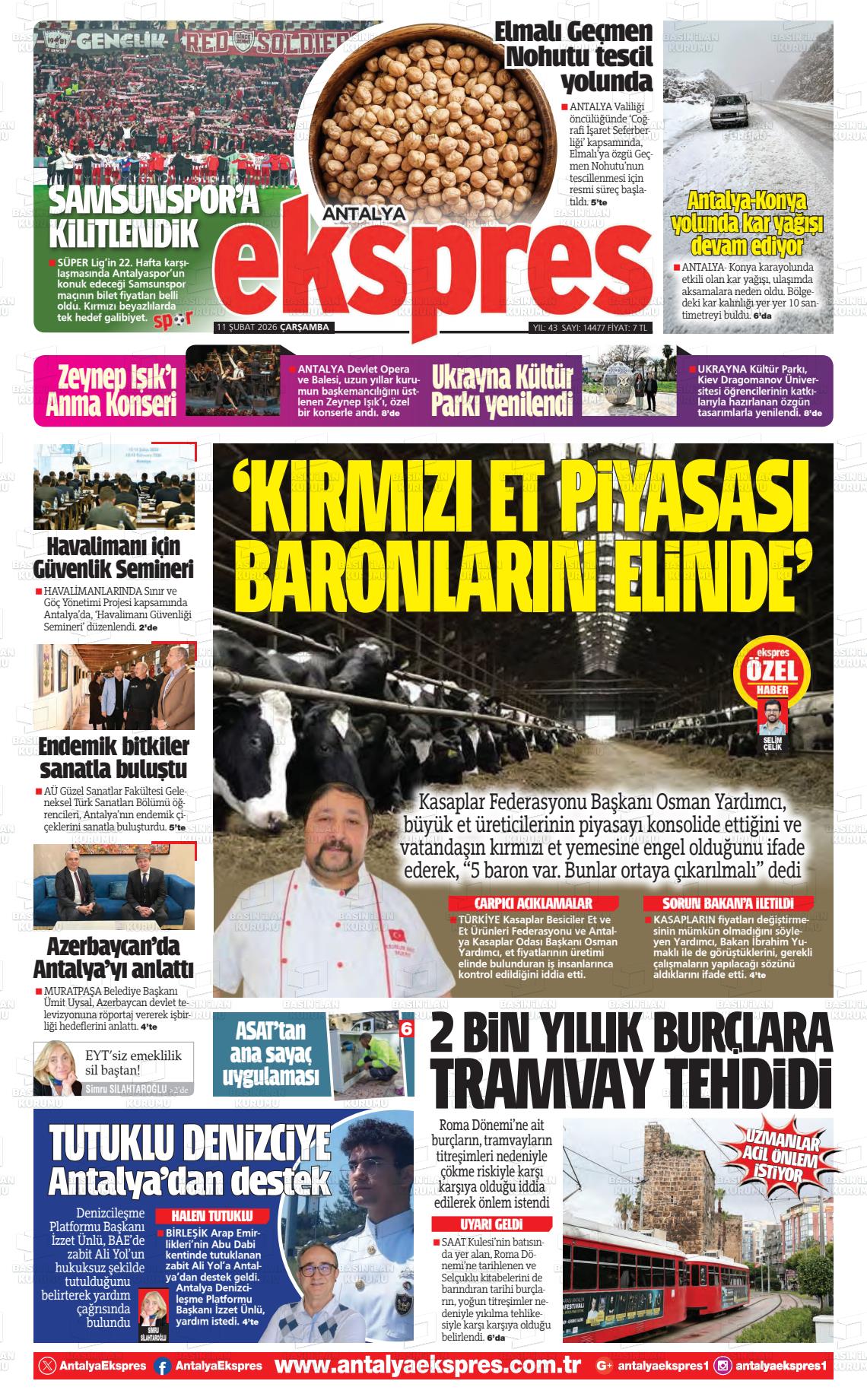Antalya Ekspres 11.02.2026