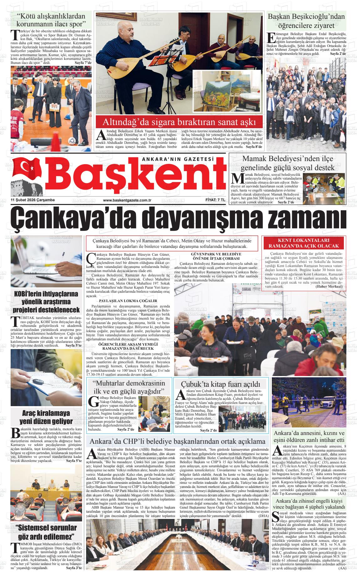 Ankara Baskent 11.02.2026