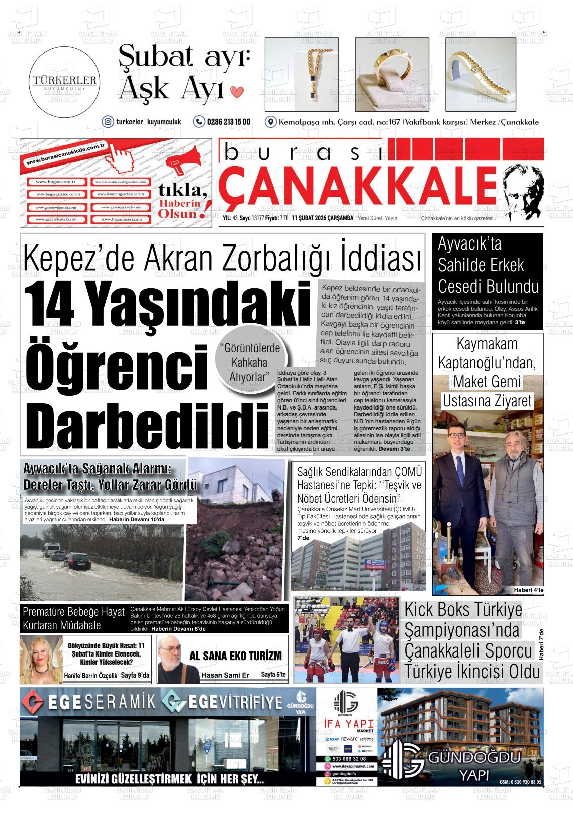 Canakkale Burasi 11.02.2026