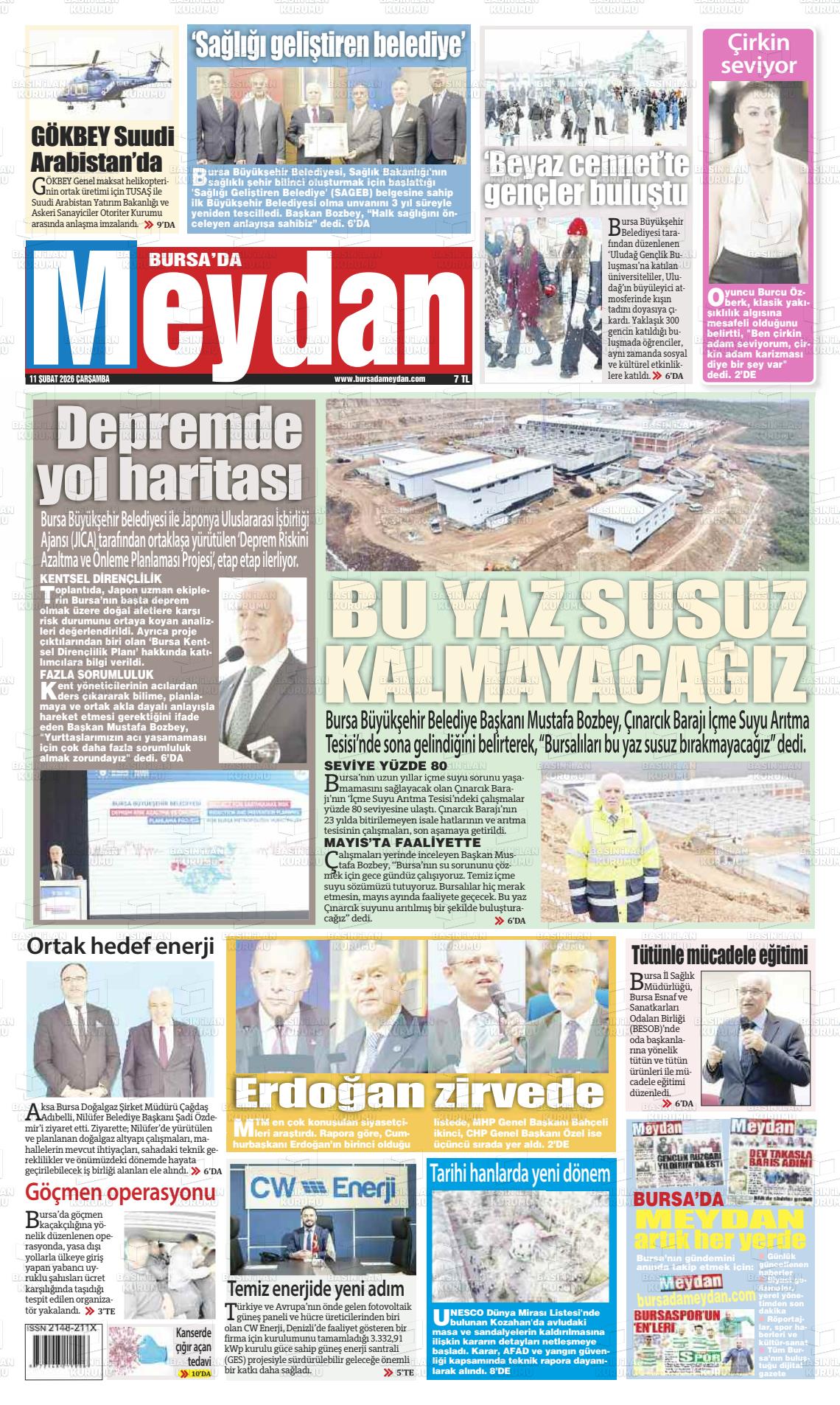 Bursa Dameydan 11.02.2026