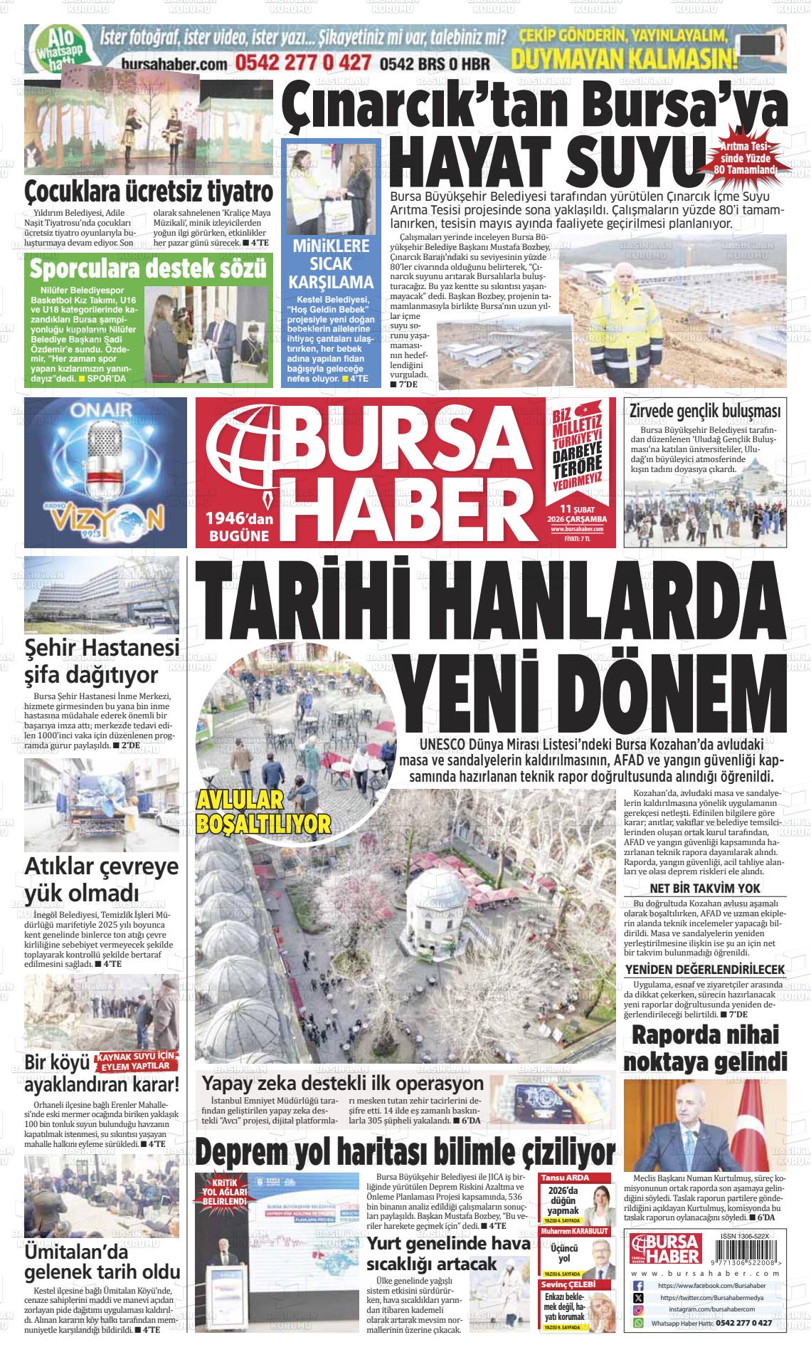 Bursa Haber 11.02.2026