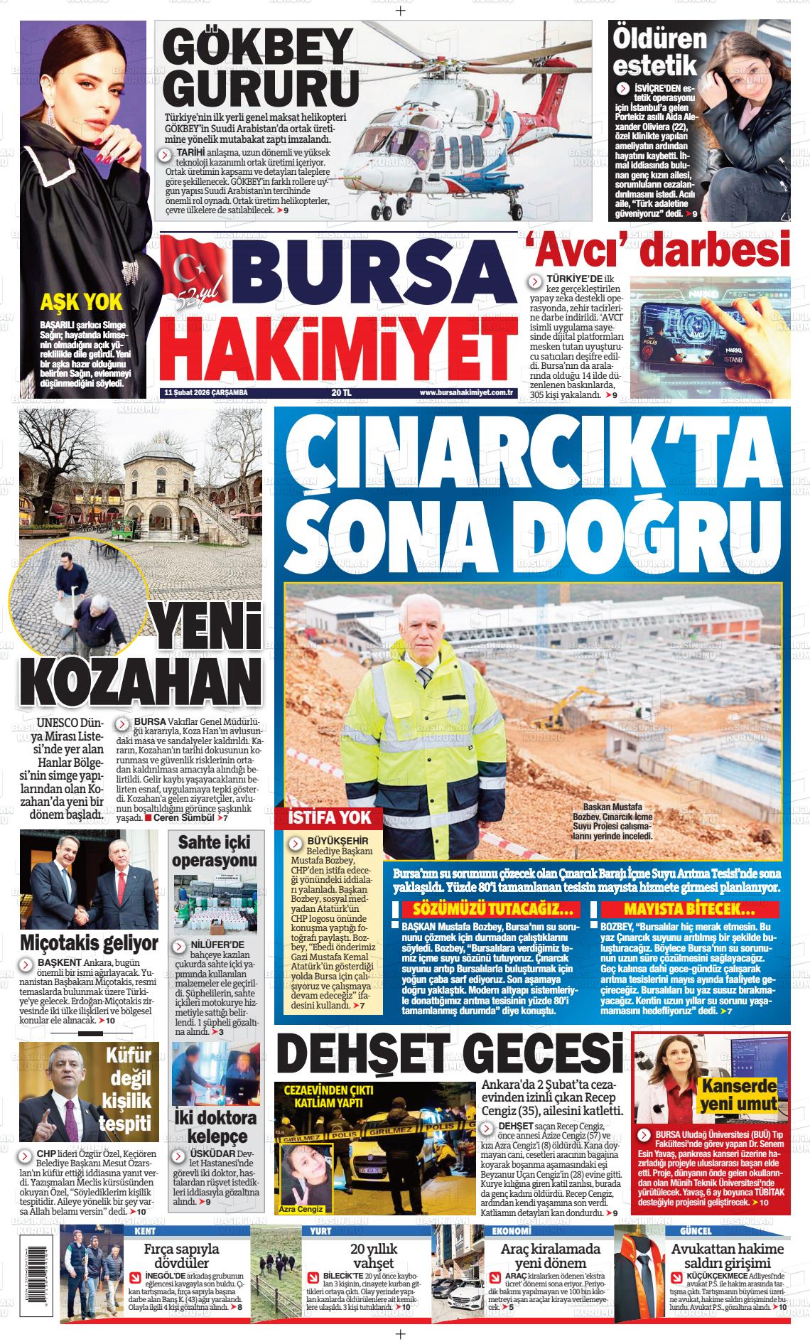 Bursa Hakimiyet 11.02.2026