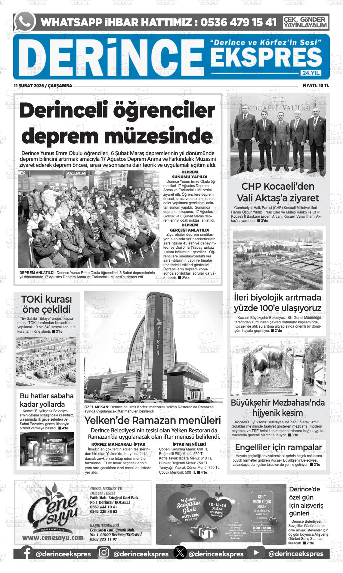 Kocaeli Derinceekspres 11.02.2026