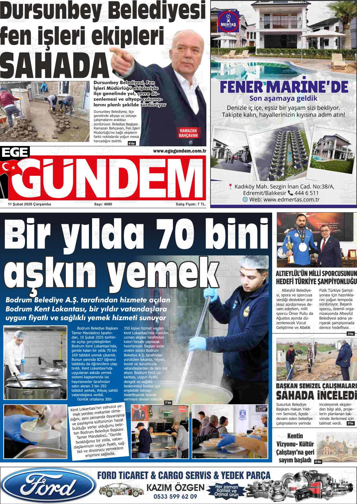 Balikesir Egegundem 11.02.2026