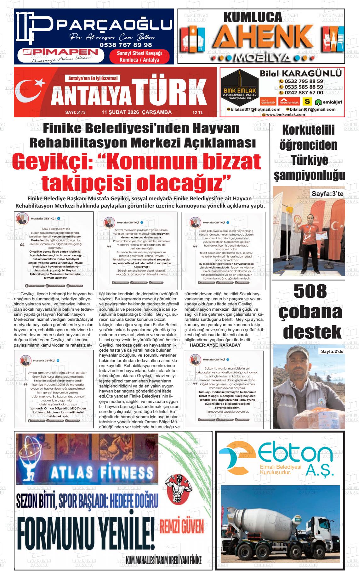 Antalya Finikea 11.02.2026