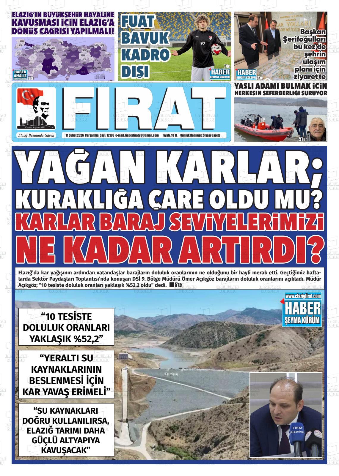 Elazig Firatgazetesi 11.02.2026