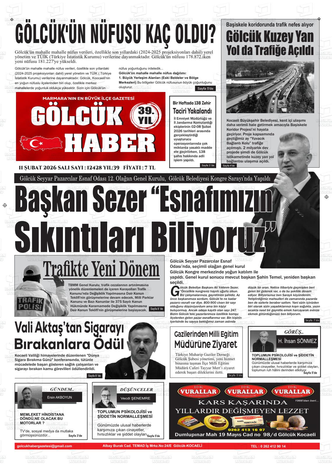 Kocaeli Golcukhaber 11.02.2026