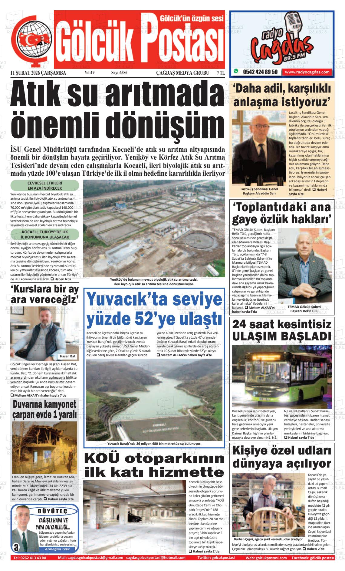Kocaeli Golcukpostasi 11.02.2026